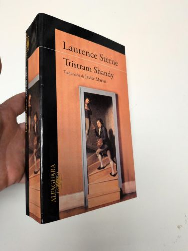 Portada del libro de Tristram Shandy