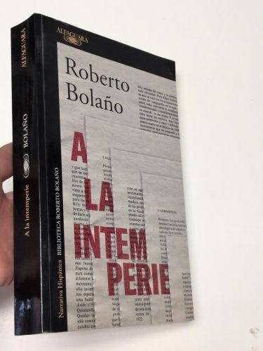 Portada del libro de A la intemperie