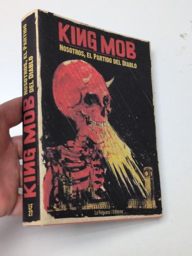 Portada del libro de King Mob. Nosotros, el partido del diablo