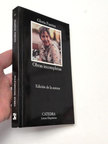 Portada del libro de Obras incompletas