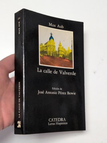 Portada del libro de La calle de Valverde