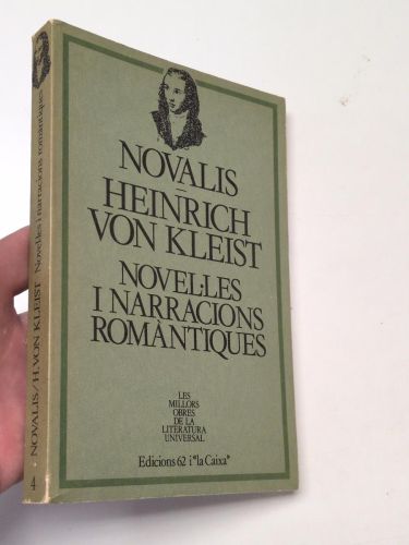 Portada del libro de Novel·les i narracions romàntiques