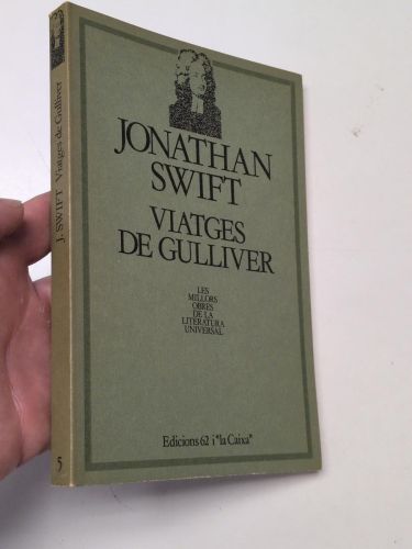 Portada del libro de Viatges de Gulliver