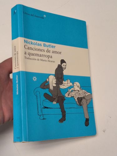 Portada del libro de Canciones de amor a quemarropa