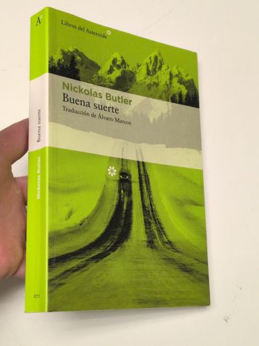 Portada del libro de Buena suerte
