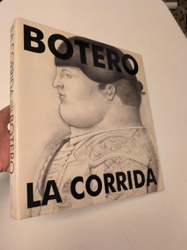 Portada del libro de Botero. La corrida