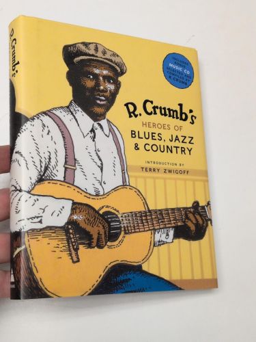 Portada del libro de R. Crumb's Heroes of Blues, Jazz & Country
