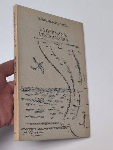Portada del libro de La germana, l'estrangera