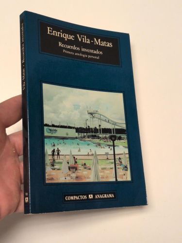 Portada del libro de Recuerdos inventados (Primera antología personal)