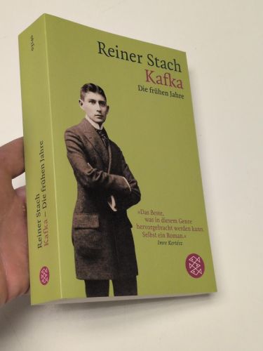 Portada del libro de Kafka. Die frühen Jahre