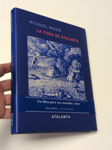 Portada del libro de La fuga de Atalanta