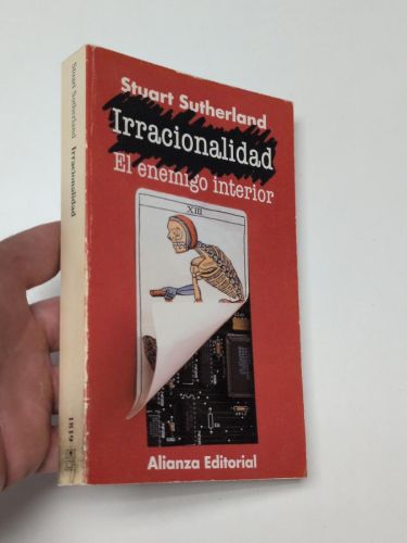 Portada del libro de Irracionalidad