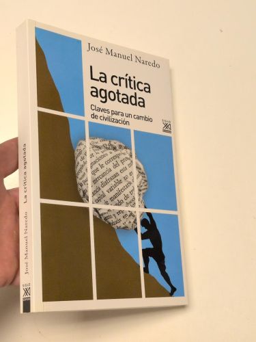 Portada del libro de La crítica agotada