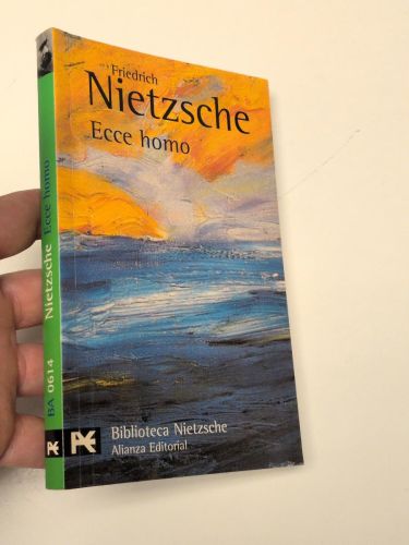 Portada del libro de Ecce homo