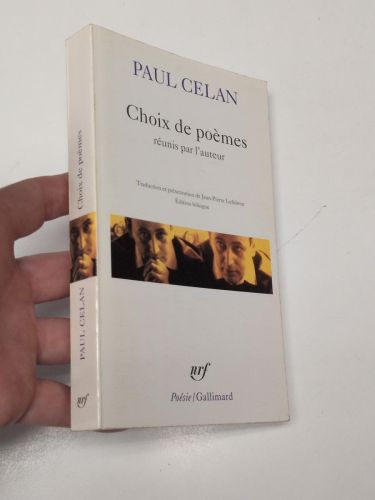 Portada del libro de Choix de Poèmes