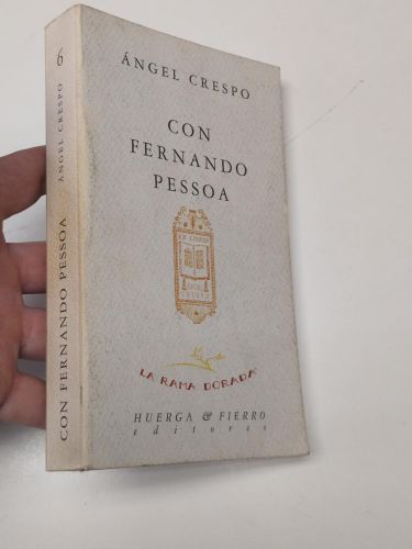 Portada del libro de Con Fernando Pessoa