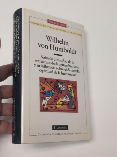 Portada del libro de Sobre la diversidad de la estructura del lenguaje humano y su influencia sobre el desarrollo espiritual...