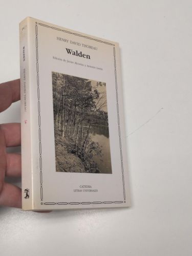 Portada del libro de Walden