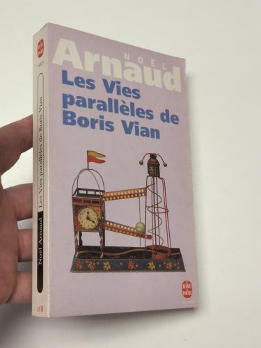 Portada del libro de Les vies parallèles de Boris Vian