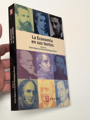 Portada del libro de La Economía en sus textos