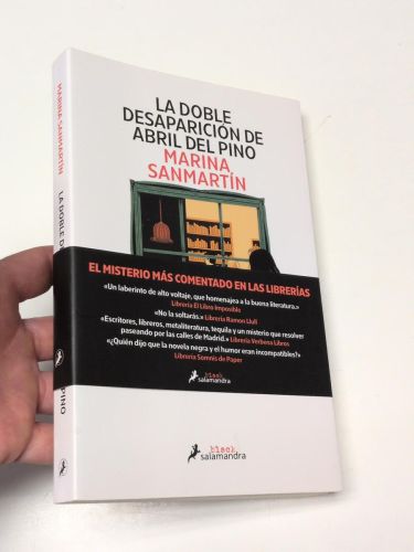 Portada del libro de La doble desaparición de Abril del Pino