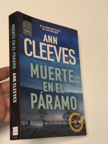 Portada del libro de Muerte en el páramo