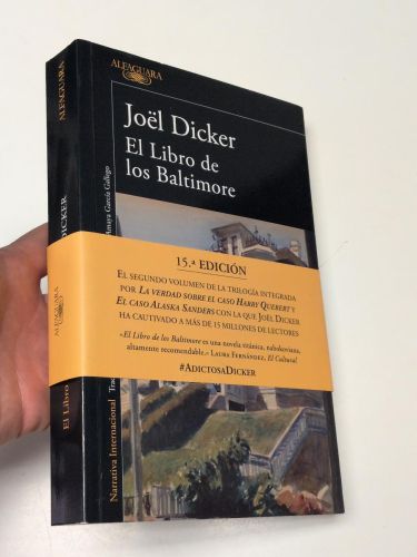 Portada del libro de El Libro de los Baltimore