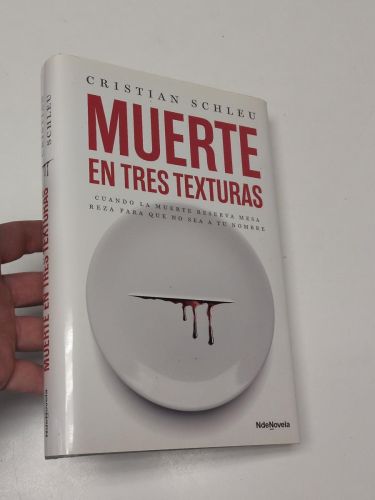 Portada del libro de Muerte en tres texturas