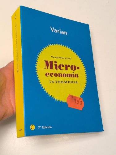 Portada del libro de Microeconomía intermedia