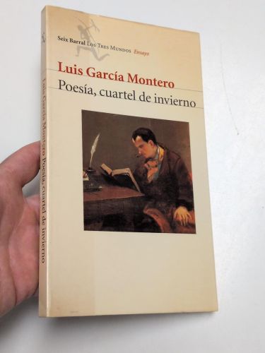 Portada del libro de Poesía, cuartel de invierno