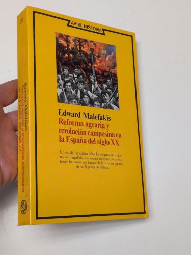 Portada del libro de Reforma agraria y revolución campesina en la España del siglo XX