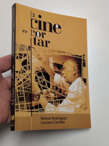 Portada del libro de El cine es cortar