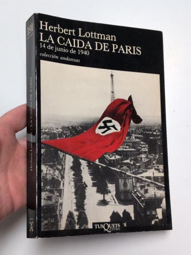 Portada del libro de La caída de París