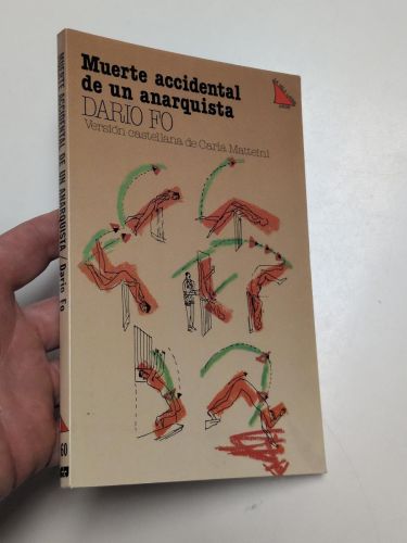 Portada del libro de Muerte accidental de un anarquista