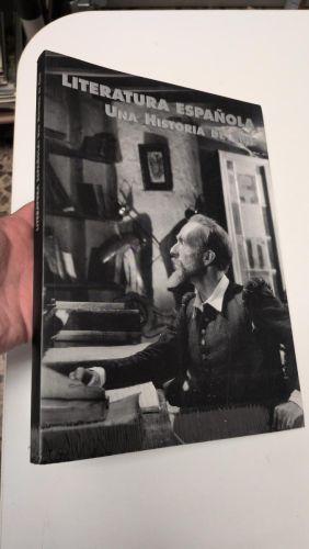 Portada del llibre de Literatura española. Una historia de cine