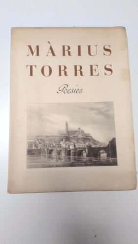 Portada del libro de Poesies