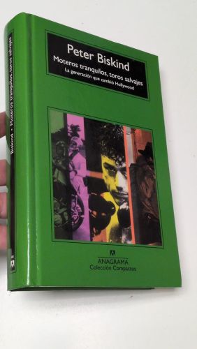 Portada del libro de Moteros tranquilos, toros salvajes