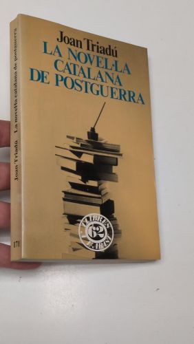 Portada del libro de La novel·la catalana de postguerra