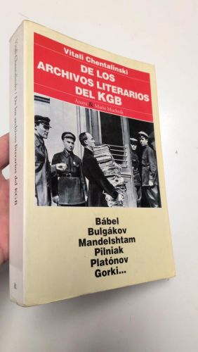 Portada del llibre de De los archivos literarios del KGB