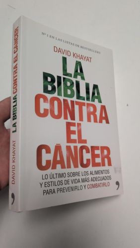 Portada del libro de La biblia contra el cáncer