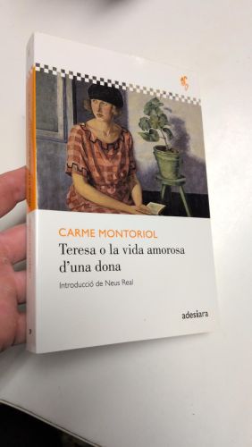 Portada del libro de Teresa o la vida amorosa d’una dona