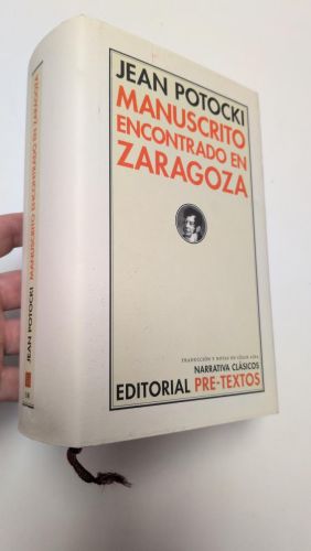 Portada del llibre de  Manuscrito encontrado en Zaragoza