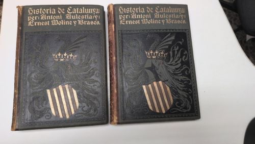 Portada del llibre de Història de Catalunya (2 vols.)