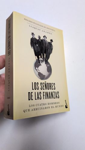 Portada del llibre de Los señores de las finanzas