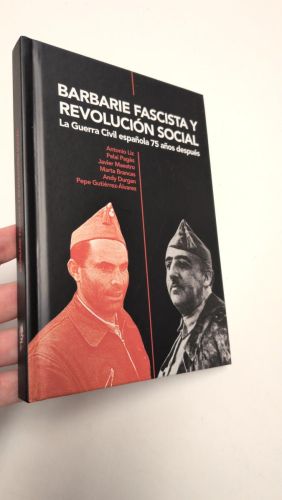 Portada del llibre de Barbarie fascista y revolución social