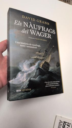 Portada del libro de Els nàufrags del Wager