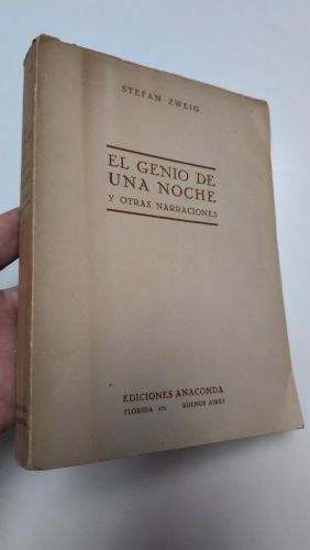 Portada del libro de El genio de una noche y otras narraciones