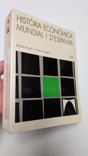 Portada del libro de Història econòmica mundial i d'Espanya