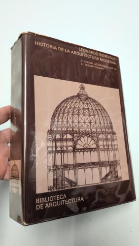Portada del libro de Historia de la arquitectura moderna