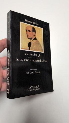 Portada del libro de Gente del 98. Arte, cine y ametralladora